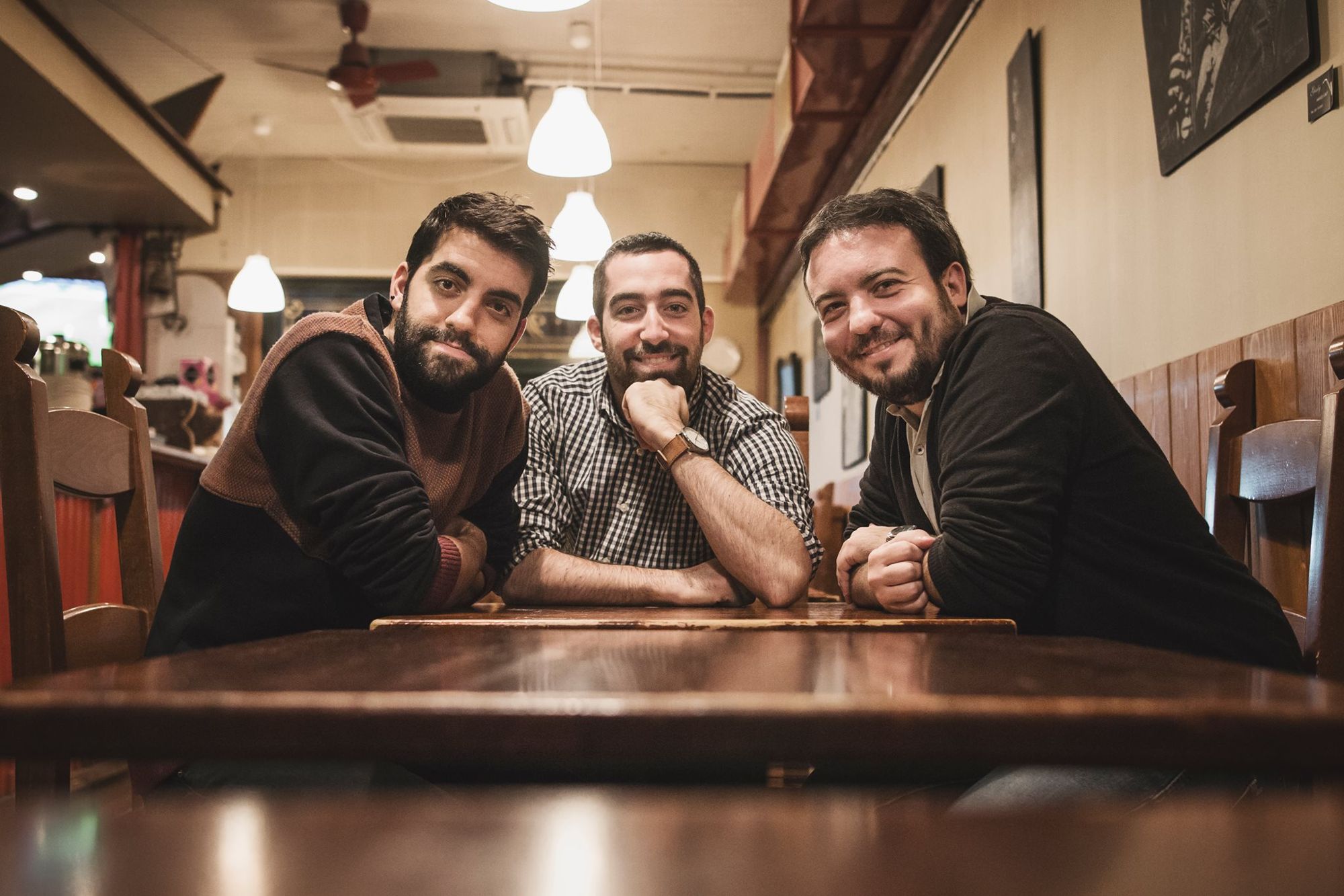 Denis, Luca and Giacomo